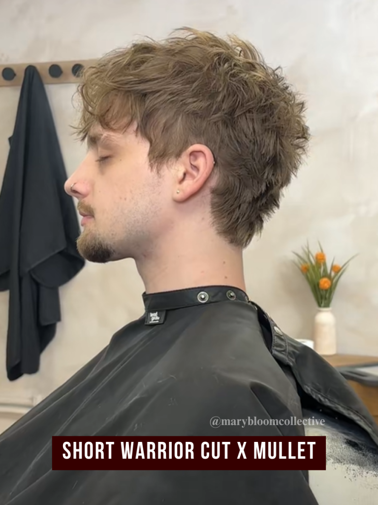 Short Warrior Cut x Mullet