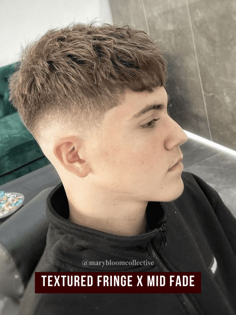 Textured Fringe & Mid Fade