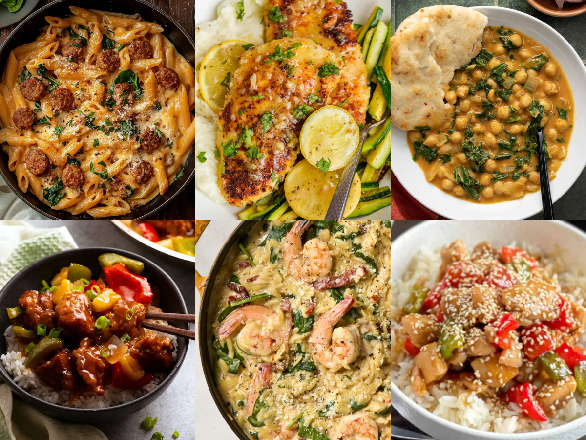 Easy Weeknight Dinner Ideas