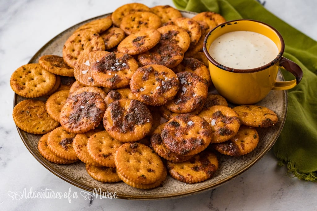 Sweet and Spicy Seasoned Crackers