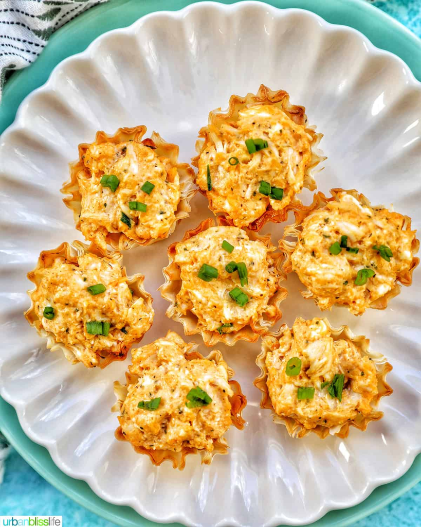 Buffalo Chicken Dip Cups