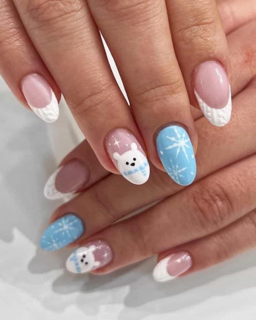 cute Christmas nails