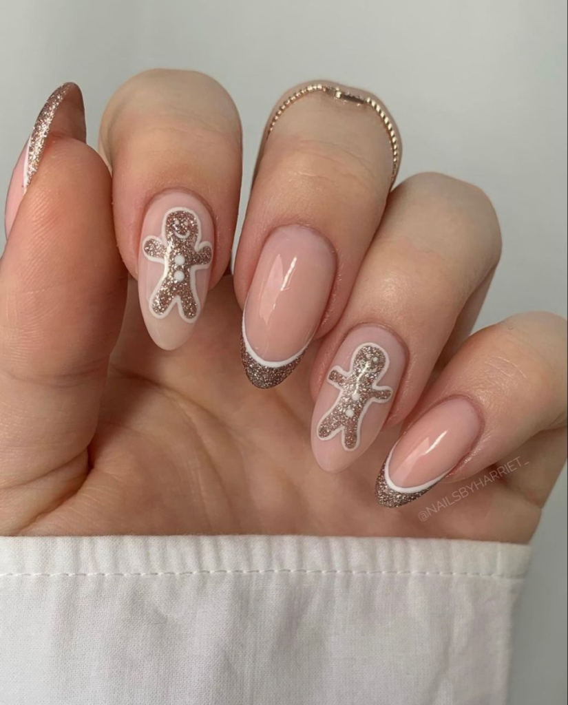 Gingerbread nails