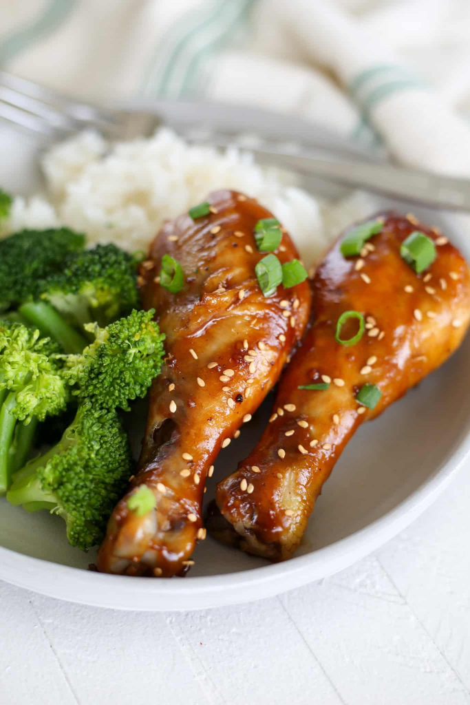 Baked Teriyaki Chicken Drumsticks