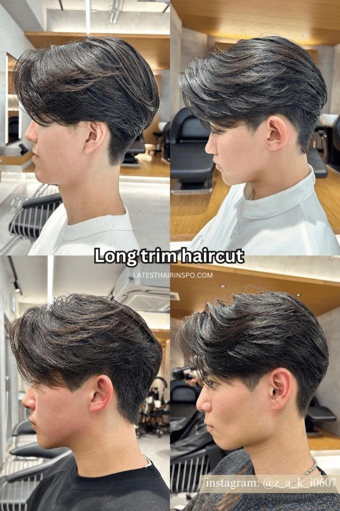 Long Trim Haircut