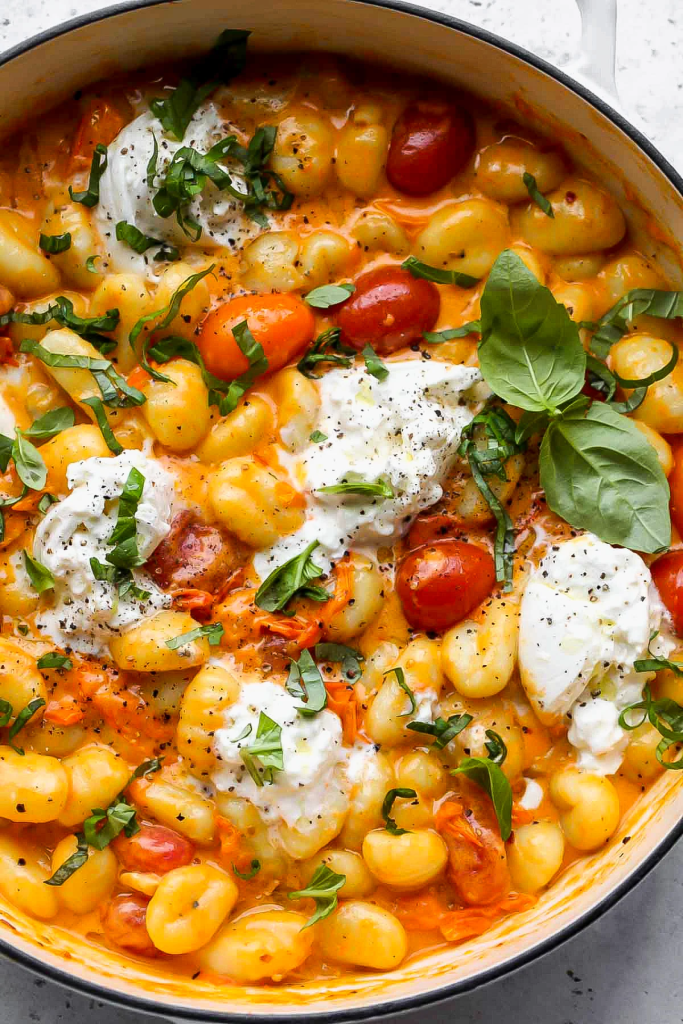 Creamy Tomato Basil Gnocchi