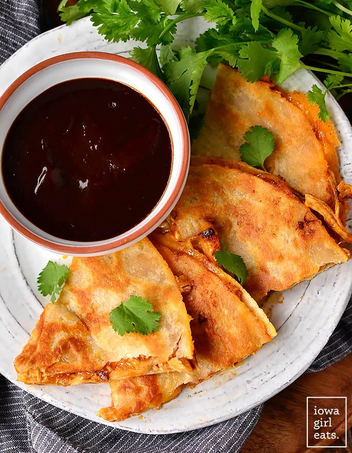 BBQ Chicken Quesadillas