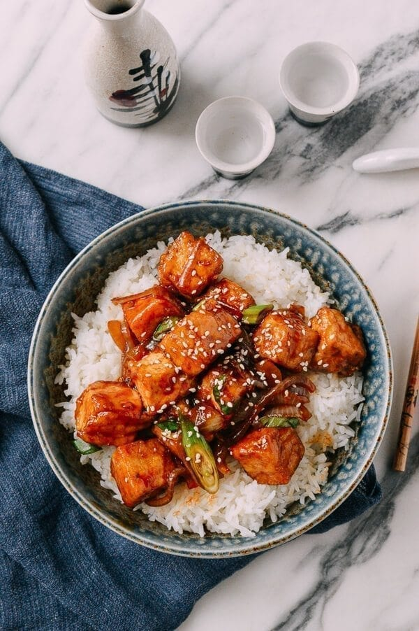 Teriyaki Tofu Rice Bowls