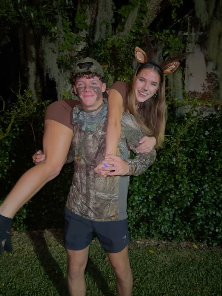 Deer and Hunter Halloween Costume