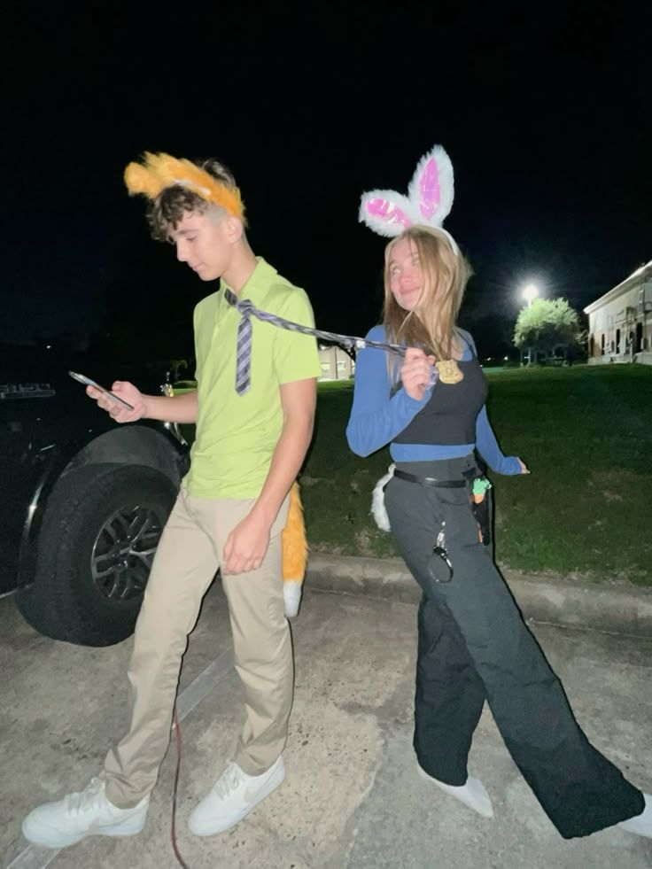 Nick Wild and Judy Hopps Halloween Costume