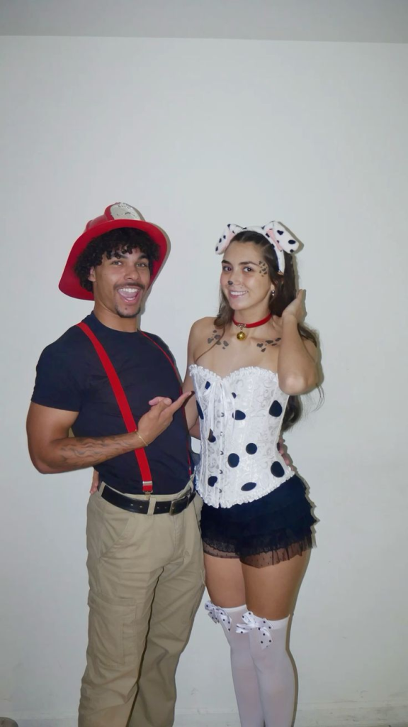 Firefighter and Dalmatian Costume