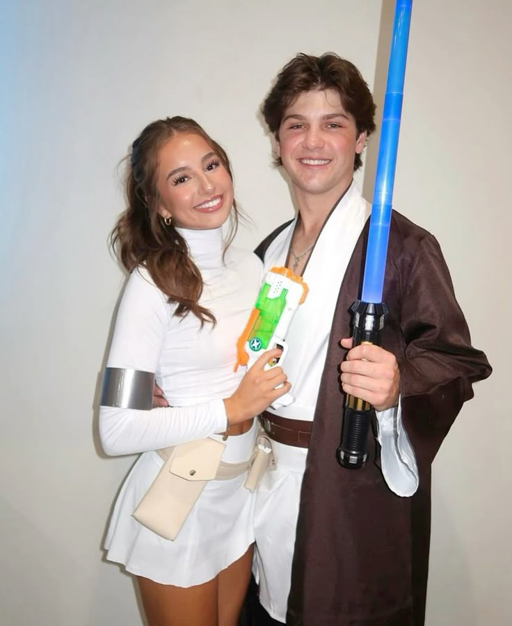 Padme and Anakin Couple Halloween Costume