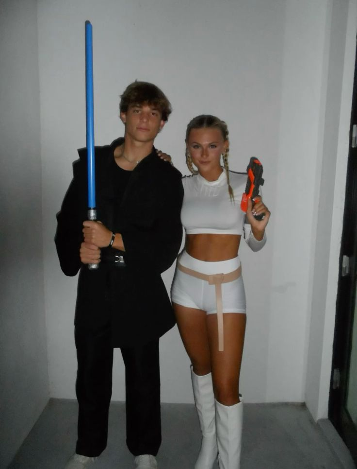 Padme and Anakin Couple Halloween Costume