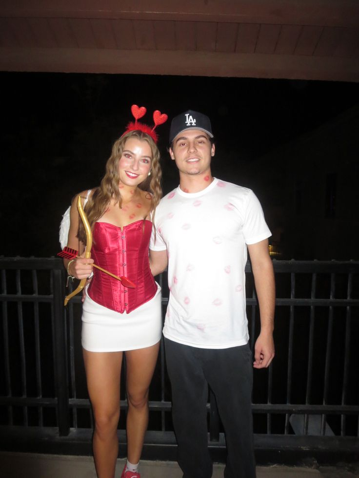 Cupid Halloween Couple Costume