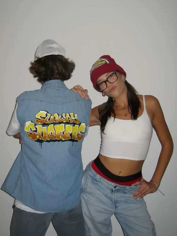 Subway Surfer Couple Costume