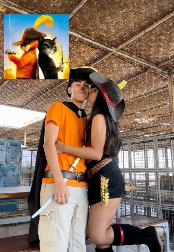 Puss in Boots and Kitty Soft Paws Halloween Costume