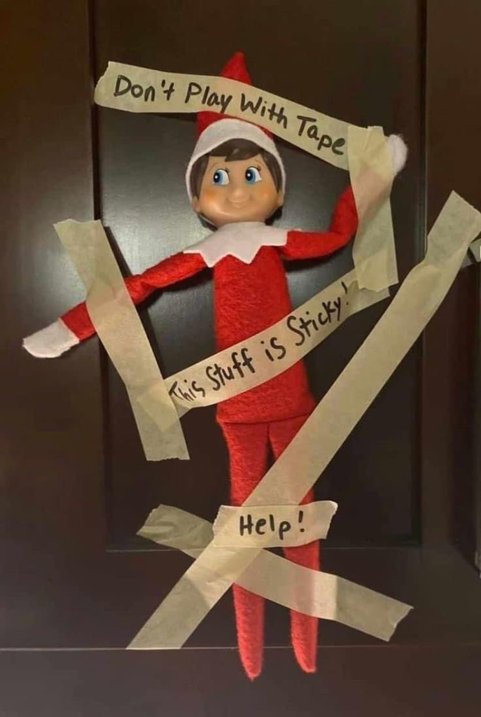 elf on the shelf ideas