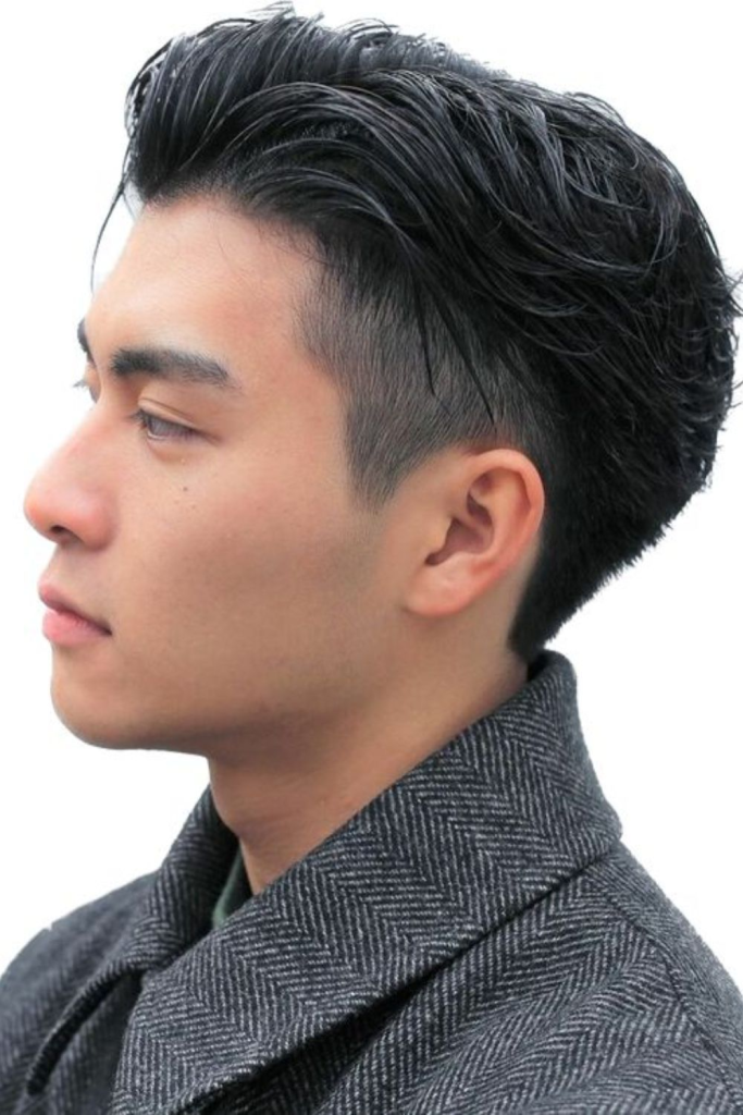 Side-part hairstyles