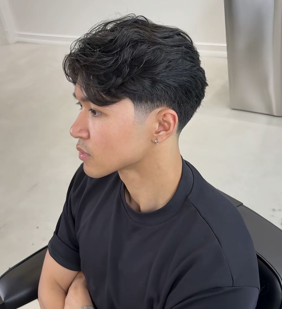 Side-part hairstyles