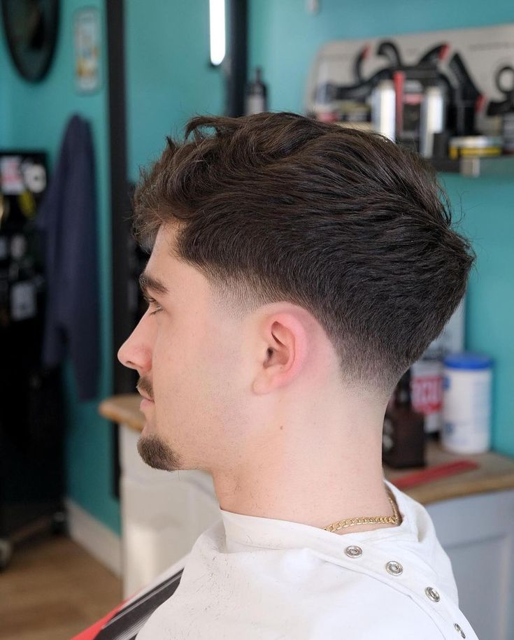 high fade hairstyle for men