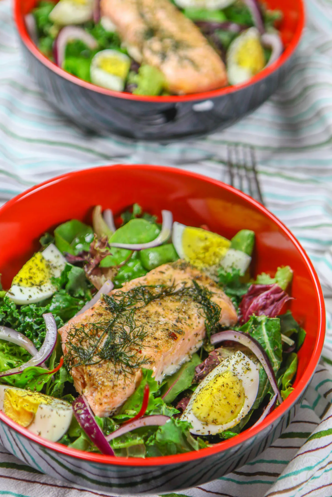 Salmon Salad Bowl